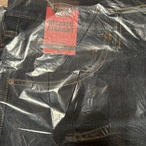 Brand new relaxed straight jeans still in the package